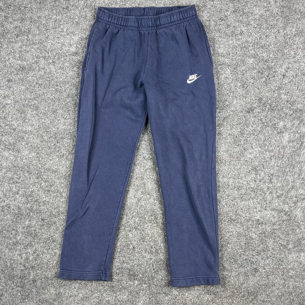 Nike Sweatpants Womens Size S Blue Athletic Jogger Lounge Training Swoosh Logo